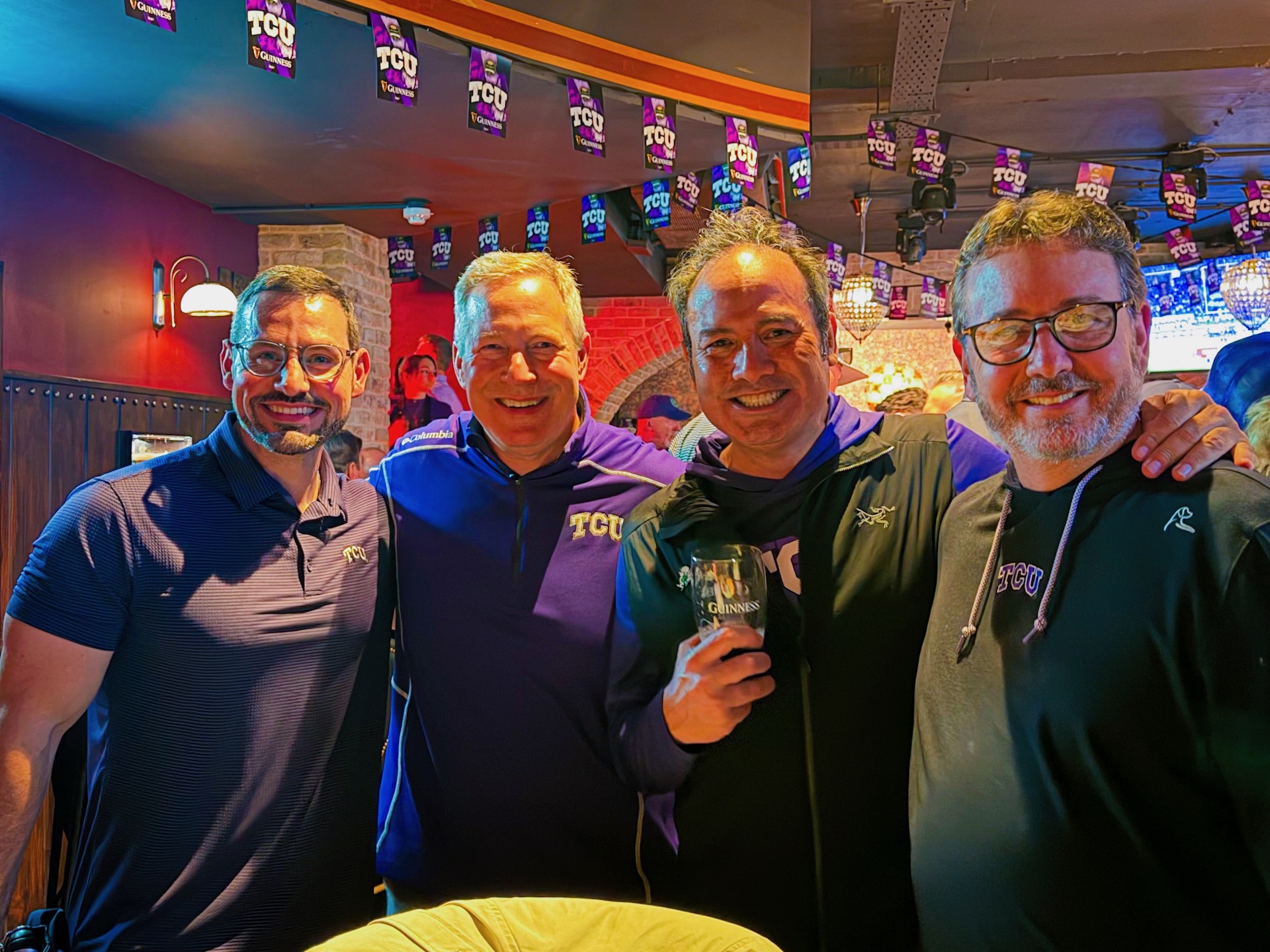 Big 3 volunteers at the Dublin Happy Hour, Fitzsimons